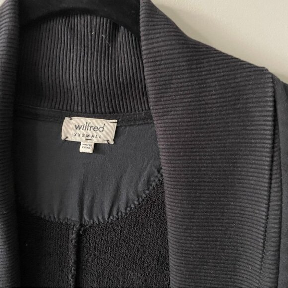 ARITZIA Wilfred Diderot Black Cardigan Sweater XXS - Picture 4 of 5